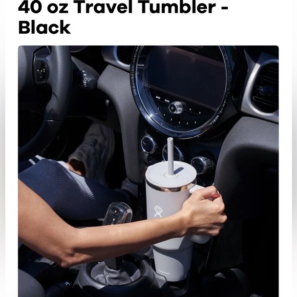 Hydro Flask
40 oz Travel Tumbler -
Black new ,flexible straw - Picture 6 of 16